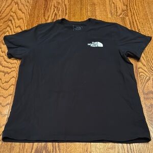 The North Face Black and White Short Sleeve Tee